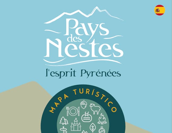 mapa turistico Coeur des Pyrénées