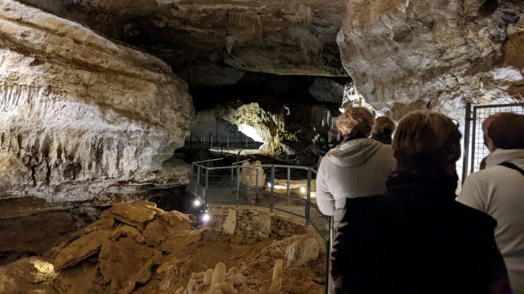 Visite au Gouffre d'Esparros